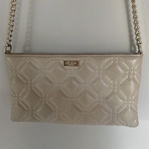 KATE SPADE crossbody purse nude color